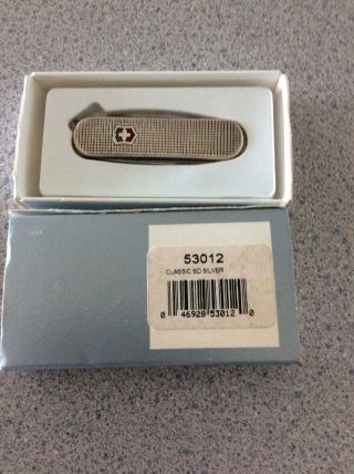 Victorinox Classic Sd Sterling Silver Swiss Army Knife