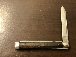 Schatt & Morgan Usa Nkca 2000 2 Blade Buffalo Horn Doctors Knife 0407