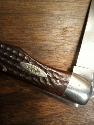 Vintage Case XX 6265 SAB 2 Blade Folding Knife 2