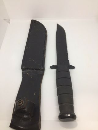 Ka Bar Usa 1211 Knife With Sheath