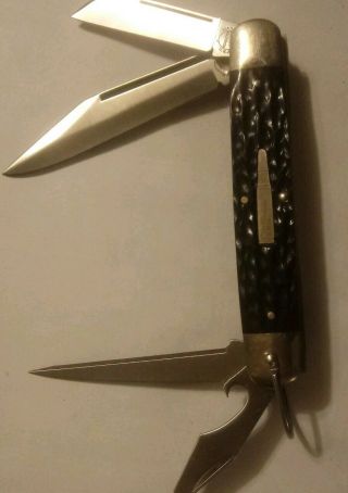 1994 Remington Umc R4243 Limited Edition Camp Bullet Knife 4 Blade