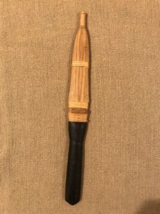 Vintage African Tourist Knife with Wooden Sheath Unique for Collectors 2