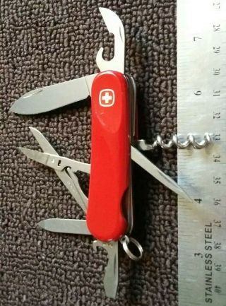 Retired Wenger Swiss Army Evo 14 Evolution Multi Tool Pocket Knife Sak