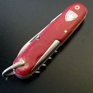 Wenger Wengerinox Vintage Swiss Army Knife Delamont Swiss Made W/ Bale