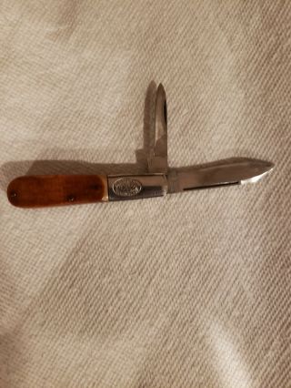 Vintage Barlow Fa Bower Germany Smooth 65 Folding Pocket Knife 2 Blades