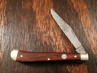 Boker Tree Brand Knife Made In Solingen Germany 93 Slimline Trapper Vintage