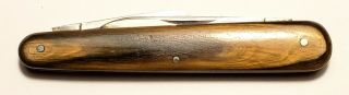 Vintage G.  Ibberson & Co Sheffield,  England Pocket Knife Horn Sides - Very Rare