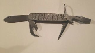 Vintage Camillus Us Army 1981 Can Opener Pocket Knife