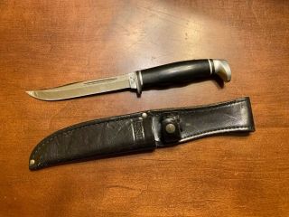 1988 Case Xx Fixed Blade Knife W Sheath