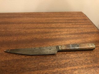Antique J.  Russell Green River Knife 9” Overall 5” Fixed Blade Rare