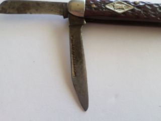 Vintage German Bull Stockman Pocket Knife Folding Knife Solingen 3 Blade German 3