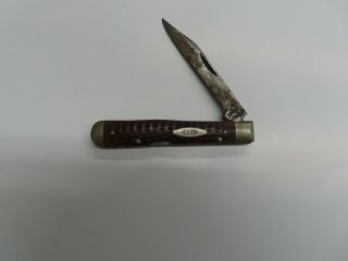 Case Xx Usa Very Old Pre - Owned Antique 3 1/2 Inch Blade Pocket Knife