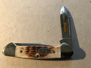 2007 Case Xx 62132 Ss Baby Butterbean Knife Honey Brown W/case Box & Papers