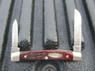 Vintage Case Xx 2 Blade 9 Dot 1971 6269 Pocket Knife Good Old Knife