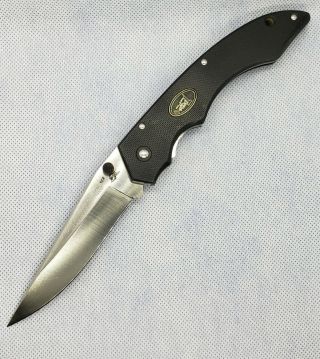 Tsuge Newfolder Black Panther Hiro Ats - 34 Plain Edged Folding Knife