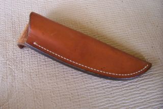 Pendleton Leather Knife Case Sheath Only.  For Fixed Blade Knife Usa Made