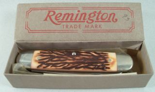 Remington Bush Pilot Bullet Pocket Knife R - 4356 Umc U.  S.  A.  1993
