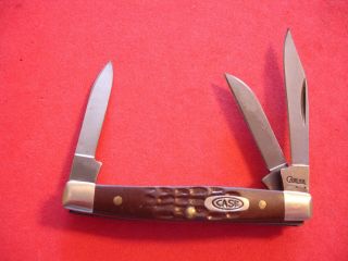 Ntsa Case Xx Usa 2 5/8 " Closed 3 Blade " Stockman " Pocket Knife 6333 Ss 2008