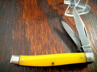 Vintage Kabar 2 Blade Jack Folding Pocket Knife Made In Usa