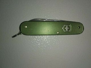 Victorinox Green Alox Cadet 2017 Swiss Army Knife