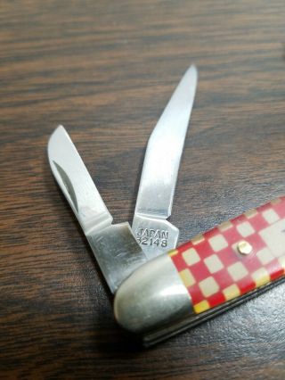 Utica vintage pocket knife purina advertising japan 32148 3
