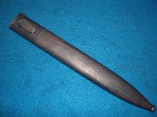 Ww2 German 84/98 Knife Bayonet Sword Scabbard - 44 Asw - E.  Uf.  Horster - Vgc -
