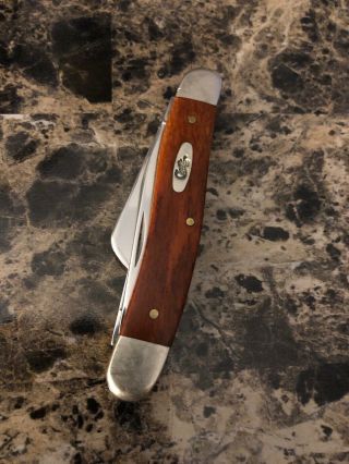 Case Xx 6318 Ss 3 Blade Medium Stockman Knife Smooth Chestnut Bone Scales