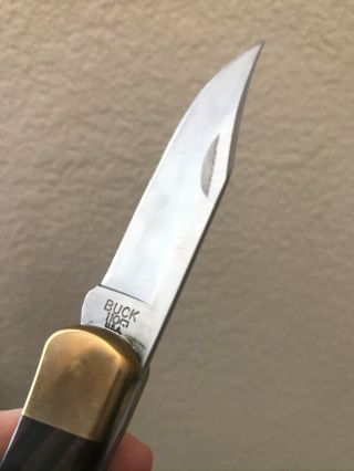 Buck 110 Folding/hunting Knife - Made In Usa - W/sheath