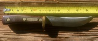 Schrade Usa 165 Old Timer Woodsman Full Tang Fixed Blade Knife 9 1/2 " W/sheath