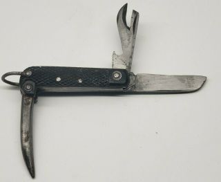 Vintage Ww2.  Era.  W& S.  B 1946 Sheffield British Army Pocket Knife