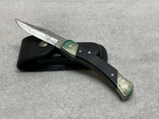 Vintage Schrade,  Usa Lb7 Lock Back Knife Serial 3282 Belt Case Hunting Knives