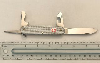 Victorinox Silver Alox Pioneer Swiss Army Knife - Switzerland Stainless Rostfrei