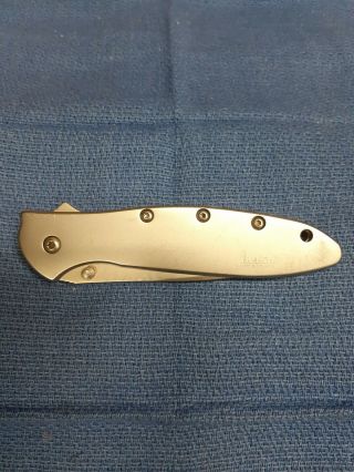 Kershaw 1660 Ken Onion Leek Assited Flipper Knife