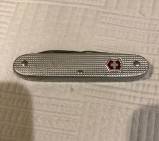 Victorinox Swiss Army Pocket Knife - Silver Alox Pioneer Sbb Cff Ffs Rare Great