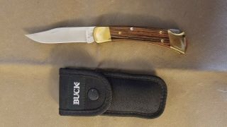 Buck 110 Hunter Folding Knife Arrowhead Date Code 2008 Usa