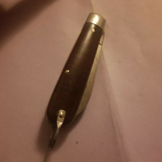 Vintage 2 Blade Ulster Bakelite Handle Pocket Knife