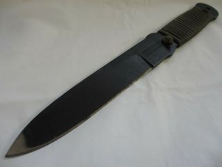 Cold Steel 80tftcz True Flight Thrower Survival Knife Black / Green Made In Usa