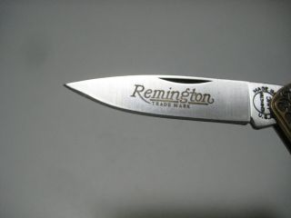 Remington R5W Wildlife Pocket Knife Made In The U.  S.  A Box 2