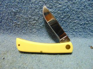 Vintage Case Xx,  Single Blade Pocket Knife,  3137 Cv,  Usa,  Sod Buster Jr,