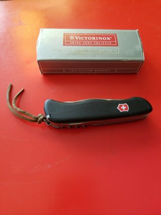 Victorinox Fireman Black Lockback Cyrk Swiss Army Knife