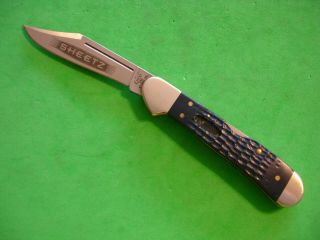 Ntsa Case Xx Usa 3 5/8 " Closed Lock Back Pocket Knife 61749lss 2016