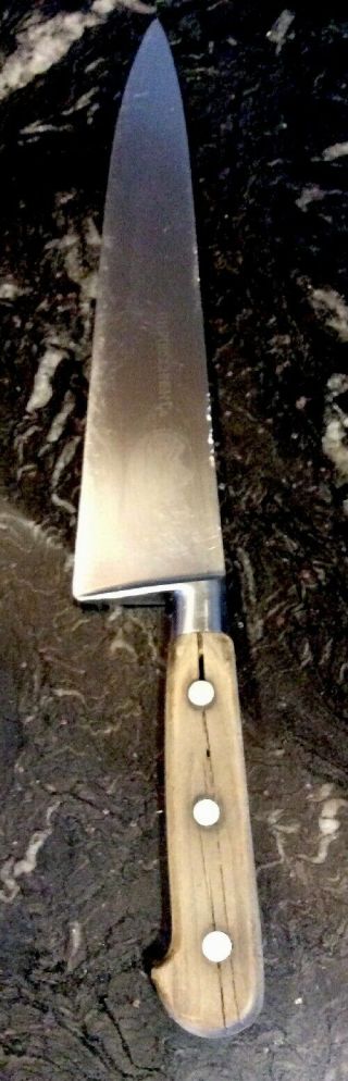 Big 9 1/2 “ Vintage Victorinox Switzerland Rh Forschner Chef Cook Butcher Knife