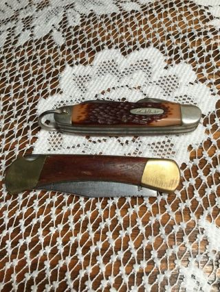 Two Pocket Knives One Is A Kabar