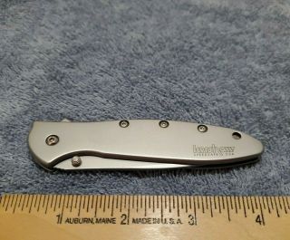 Kershaw 1660 Ken Onion Leek Assisted Blade Folding Knife With Speedsafe