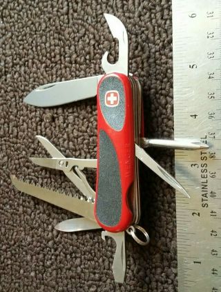 Wenger / Swiss Army Victorinox Evogrip 18 Pocket Knife Tool Blade Scout