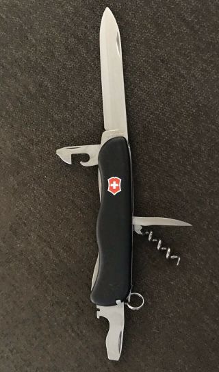 Victorinox Black “nomad” 111mm Swiss Army Knife -