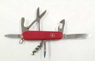 Victorinox Swiss Army Knife Climber Plus W/ Mini Screwdriver & Pen / 91mm Red