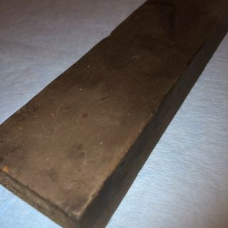 Vintage 2 Sided Sharpening Oil Stone 7”x2”x1” Unknown Origin Oilstone