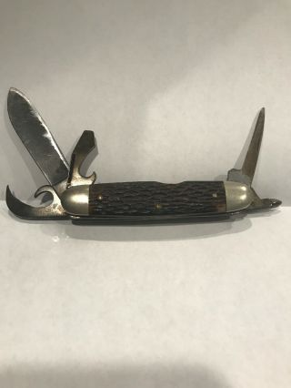 Vintage Boy Scout Five Blade Pocket Knife Imperial Prov RI 3