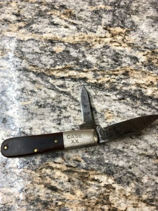 Old Vintage Case Xx Dots 1976 62009 1/2 Barlow Pocket Knife